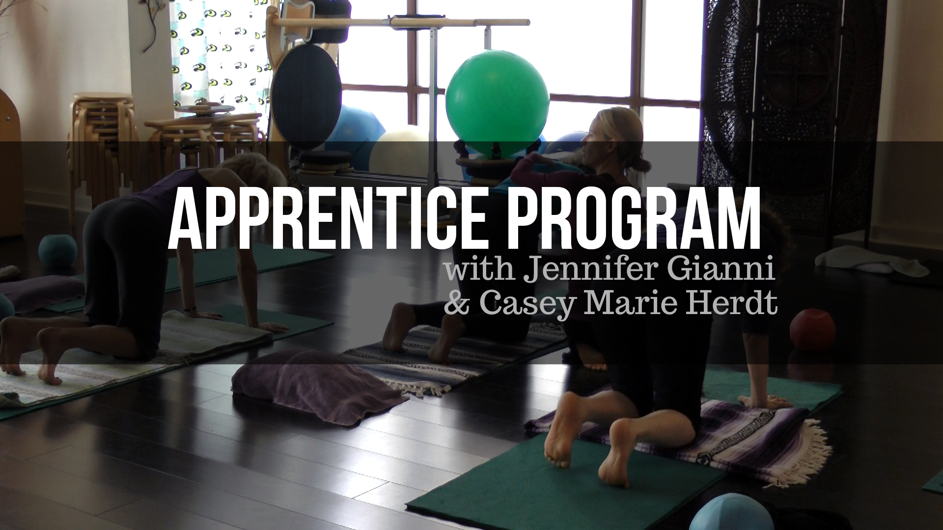 Real Instructors.  Real Clients.  Real Studio