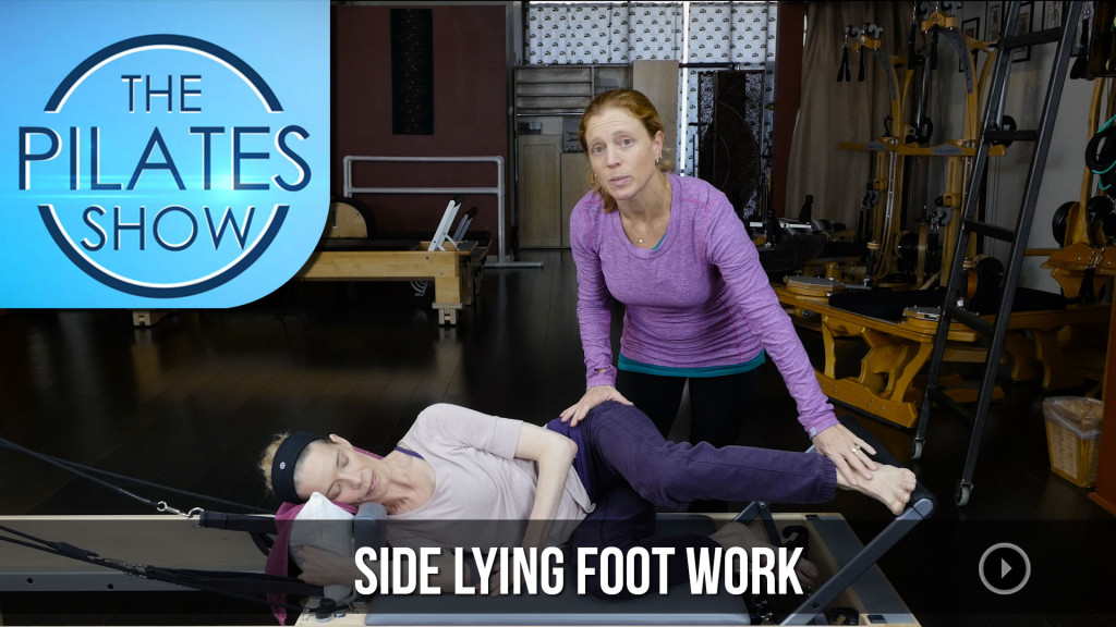 The Pilates Show! – Side Lying Foot Work