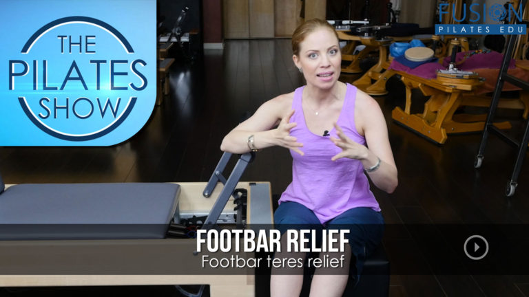 The Pilates Show! – Footbar Relief Part 2: Footbar Teres Relief