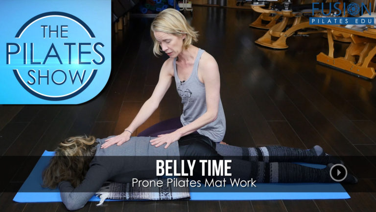 The Pilates Show! – Belly Time: Prone Pilates Mat Work