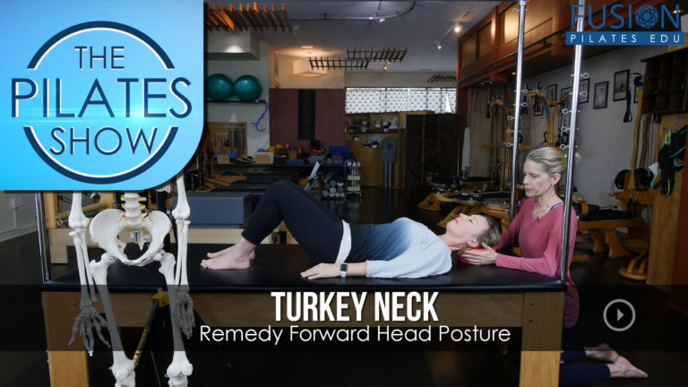 The Pilates Show! – Turkey Neck: Remedy Forward Head Posture