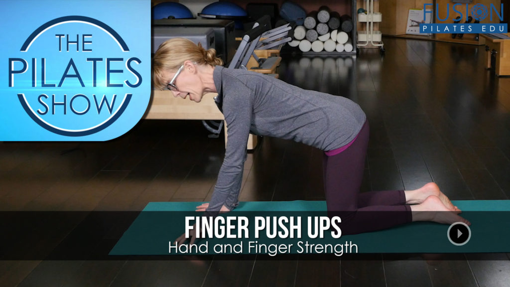 Finger Push Ups: Hand and Finger Strength
