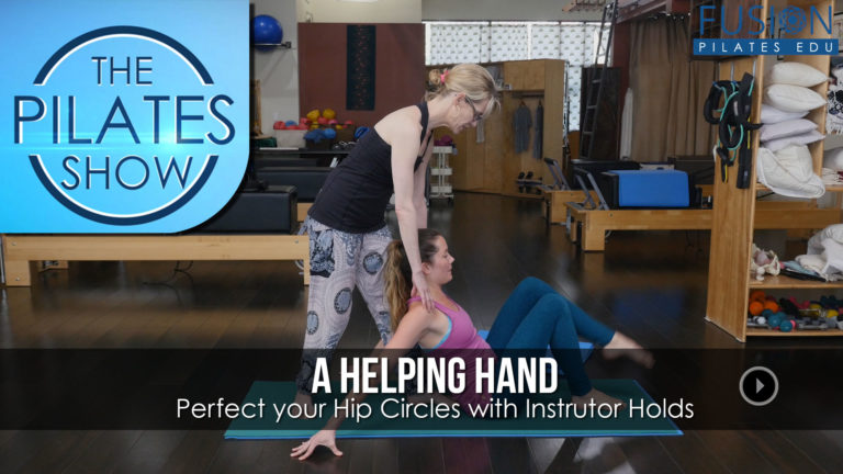 A Helping Hand: Perfect your Hip Circles with Instrutor Holds