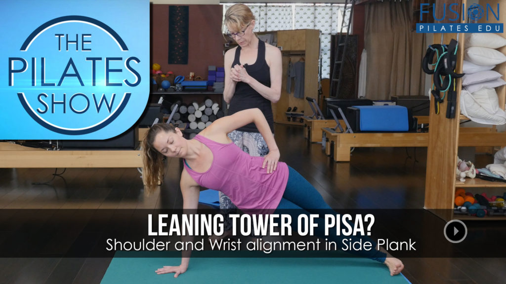 Leaning Tower of Pisa?: Shoulder and Wrist alignment in Side Plank
