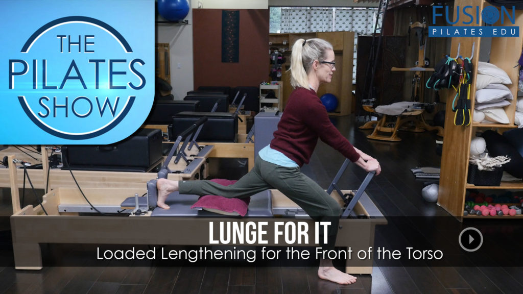 Lunge for It	Loaded Lengthening for the Front of the Torso