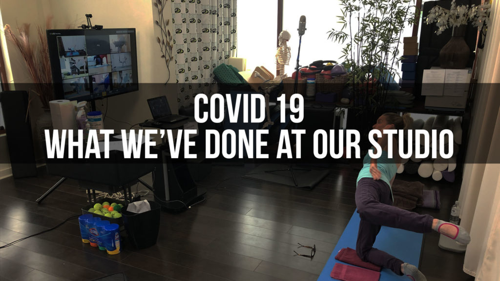 Covid 19 – What we’ve done at our studio…