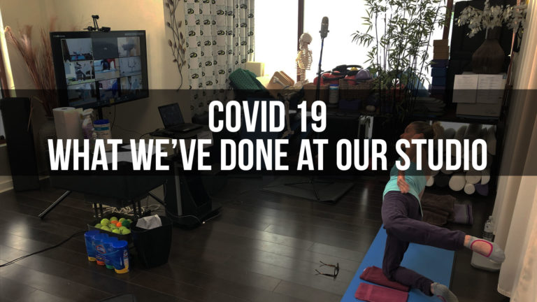 Covid 19 – What we’ve done at our studio…
