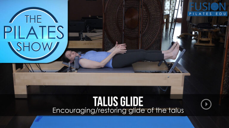 Encouraging/restoring glide of the talus