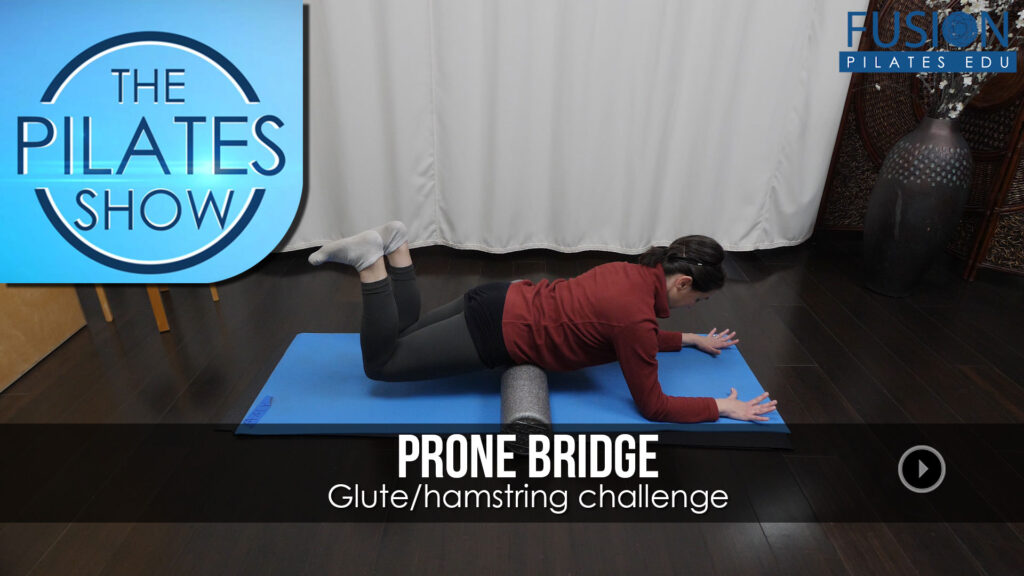 Prone Bridge	Glute/hamstring challenge