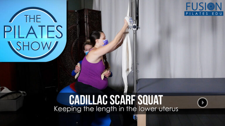 Cadillac Scarf Squat	Keeping the length in the lower uterus
