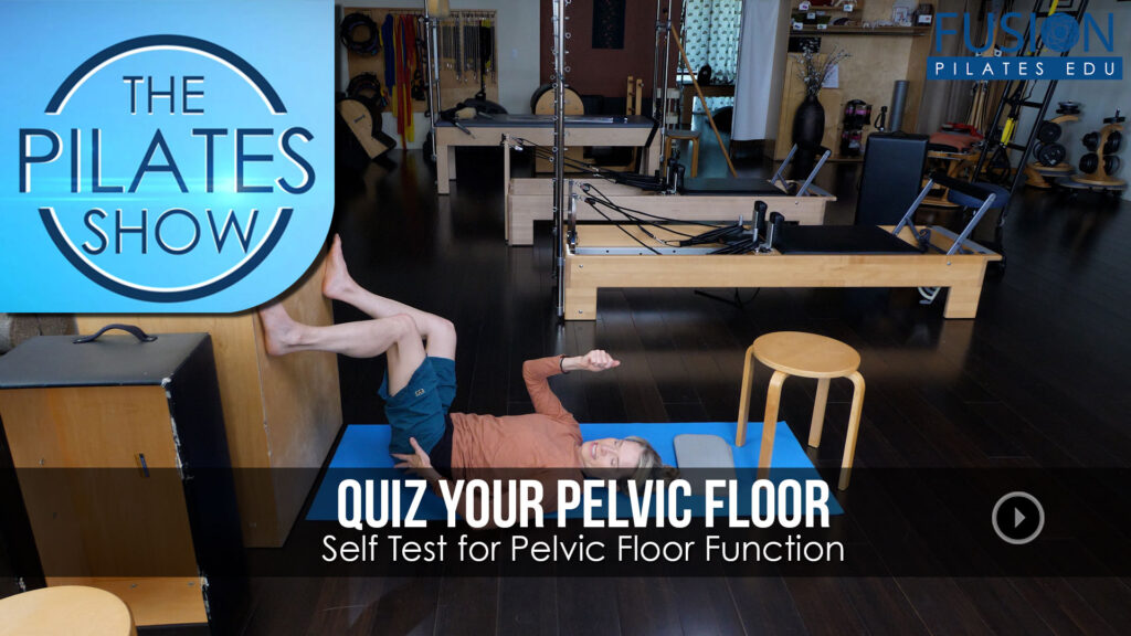 Self Test for Pelvic Floor Function