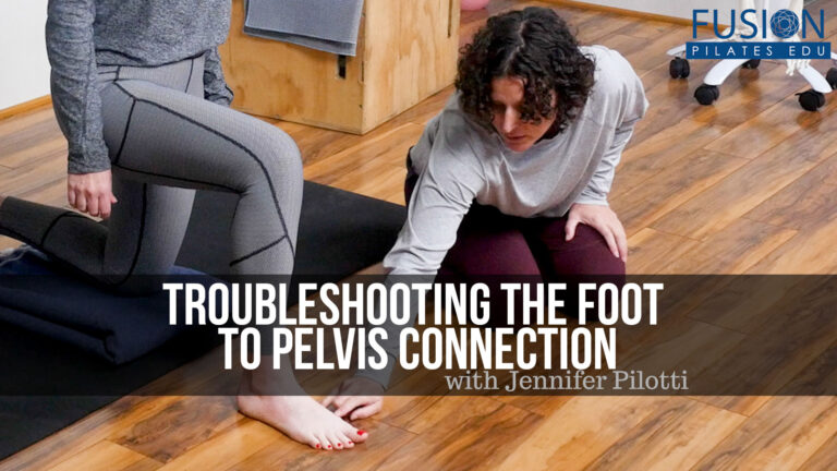 Troubleshooting the Foot to Pelvis Connection