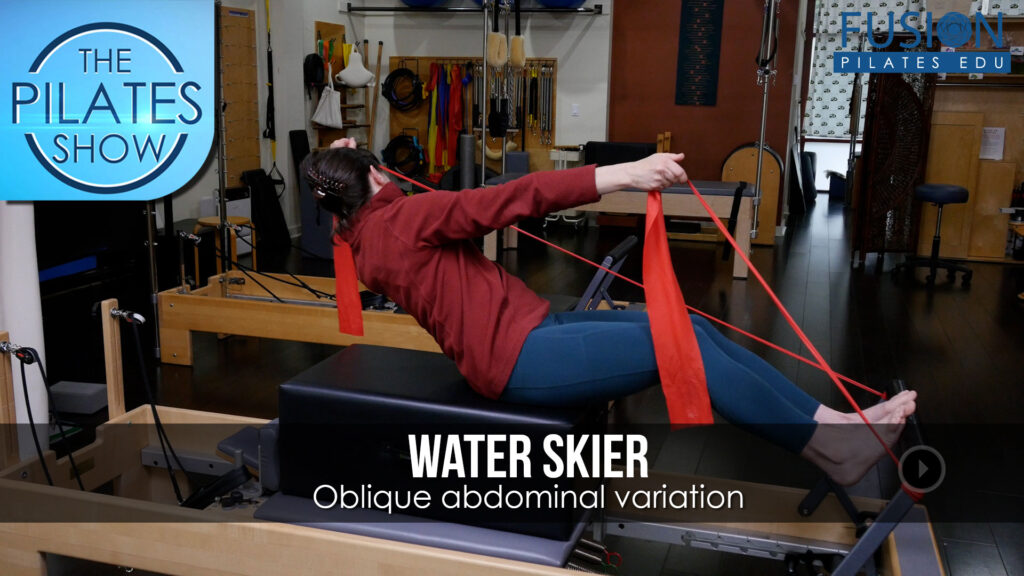 Water Skier: Oblique abdominal variation