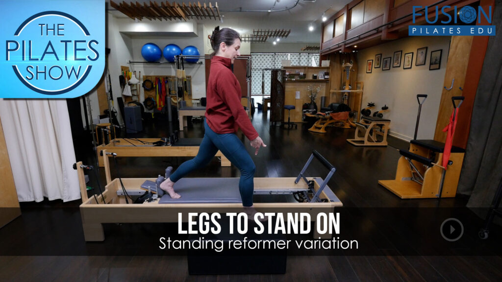 Legs To Stand On: Standing reformer variation