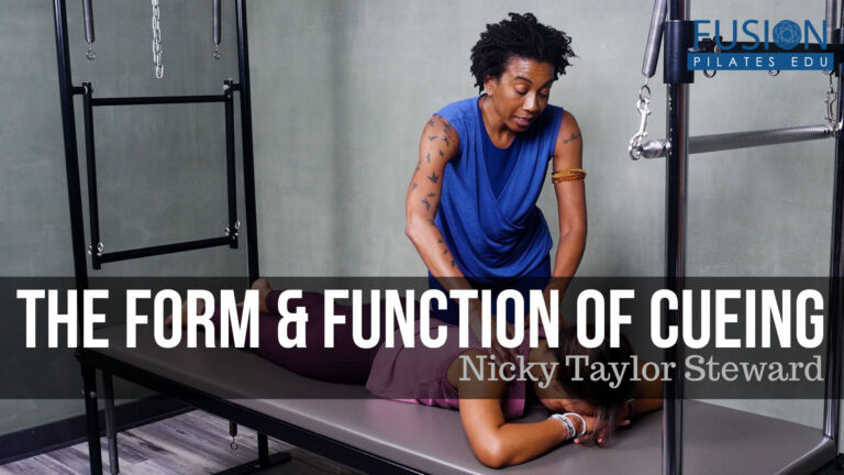 The Form & Function of Cueing