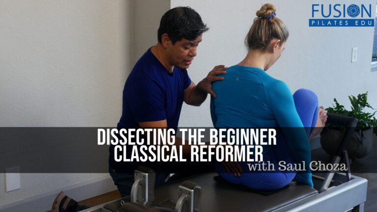 Dissecting the Beginners Classical Reformer