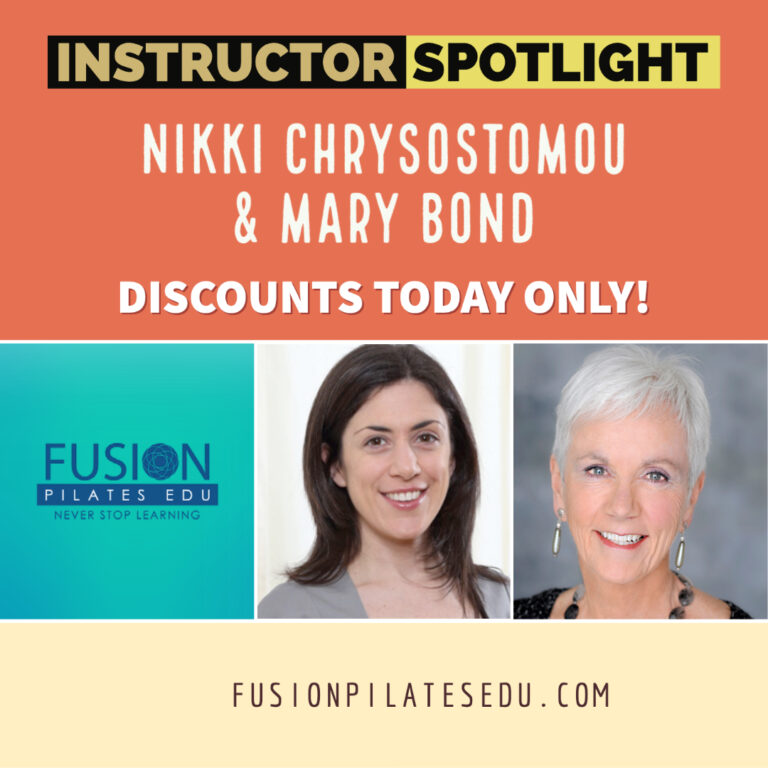 INSTRUCTOR SPOTLIGHT! – Nikki Chrysostomou & Mary Bond
