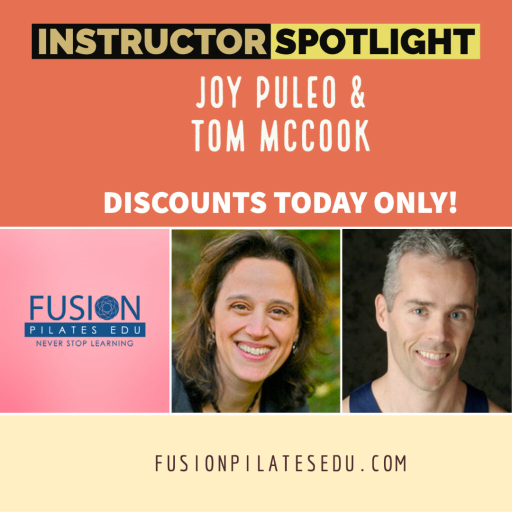 INSTRUCTOR SPOTLIGHT! – Joy Puleo & Tom McCook!